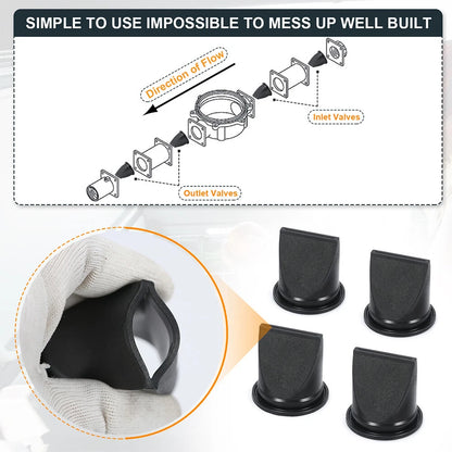 Pump Bellows Kit S & T Series Vacuum & Discharge Pump Dometic 385230980