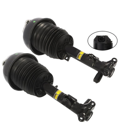 2015-2017 Mercedes-Benz CLS400 RWD 218 320 31 13 Pair Front Air Shock Struts w/ ADS