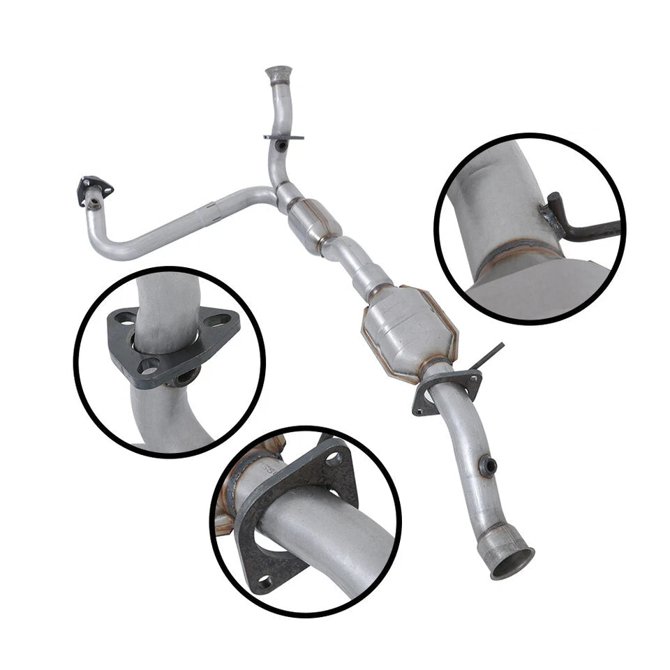 2001-2004 Chevy S10 4.3L 4WD Y pipe Catalytic Converters Fits
