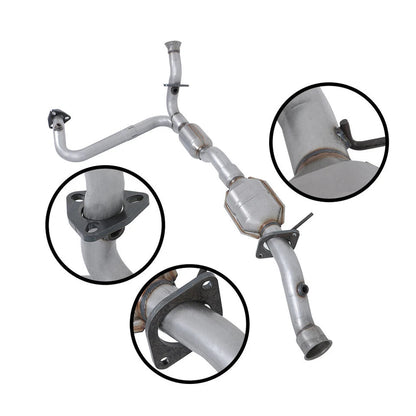 2001-2004 Chevy S10 4.3L 4WD Y pipe Catalytic Converters Fits