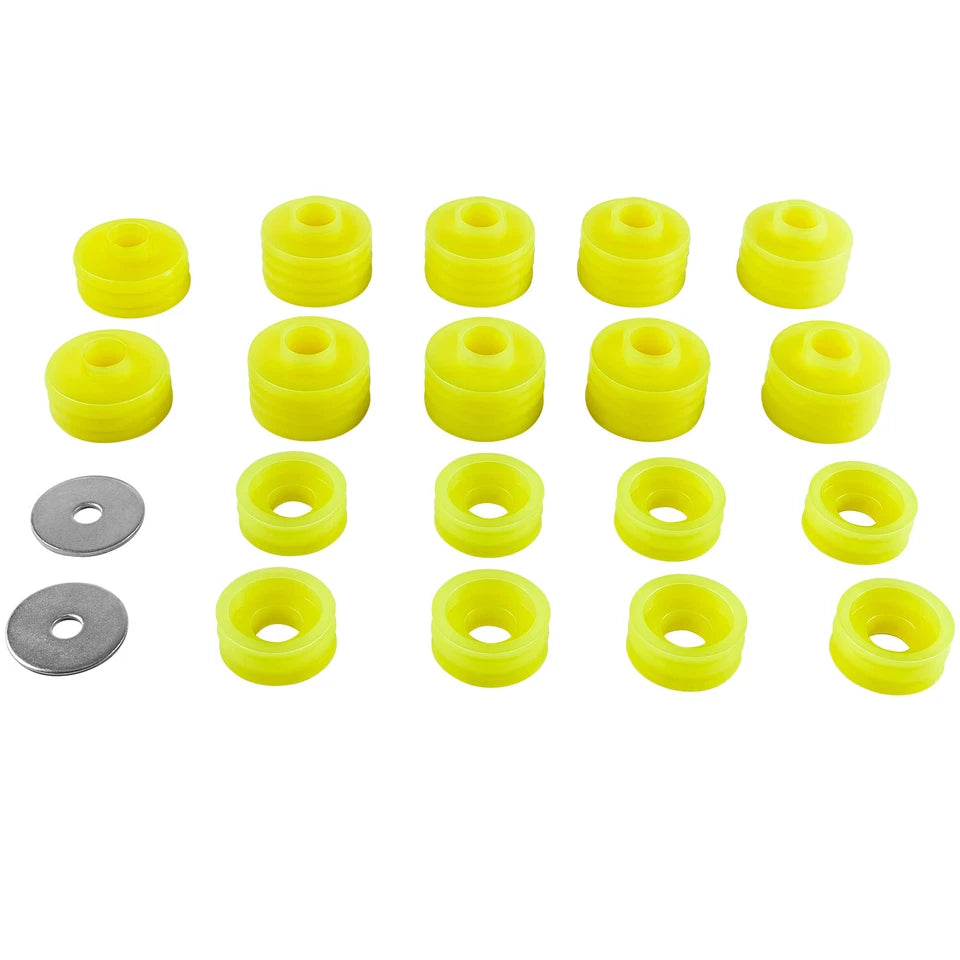 1999-2017 Ford F250/350 2/4WD KF04050BK Body Cab Mount Bushing Kit Fit