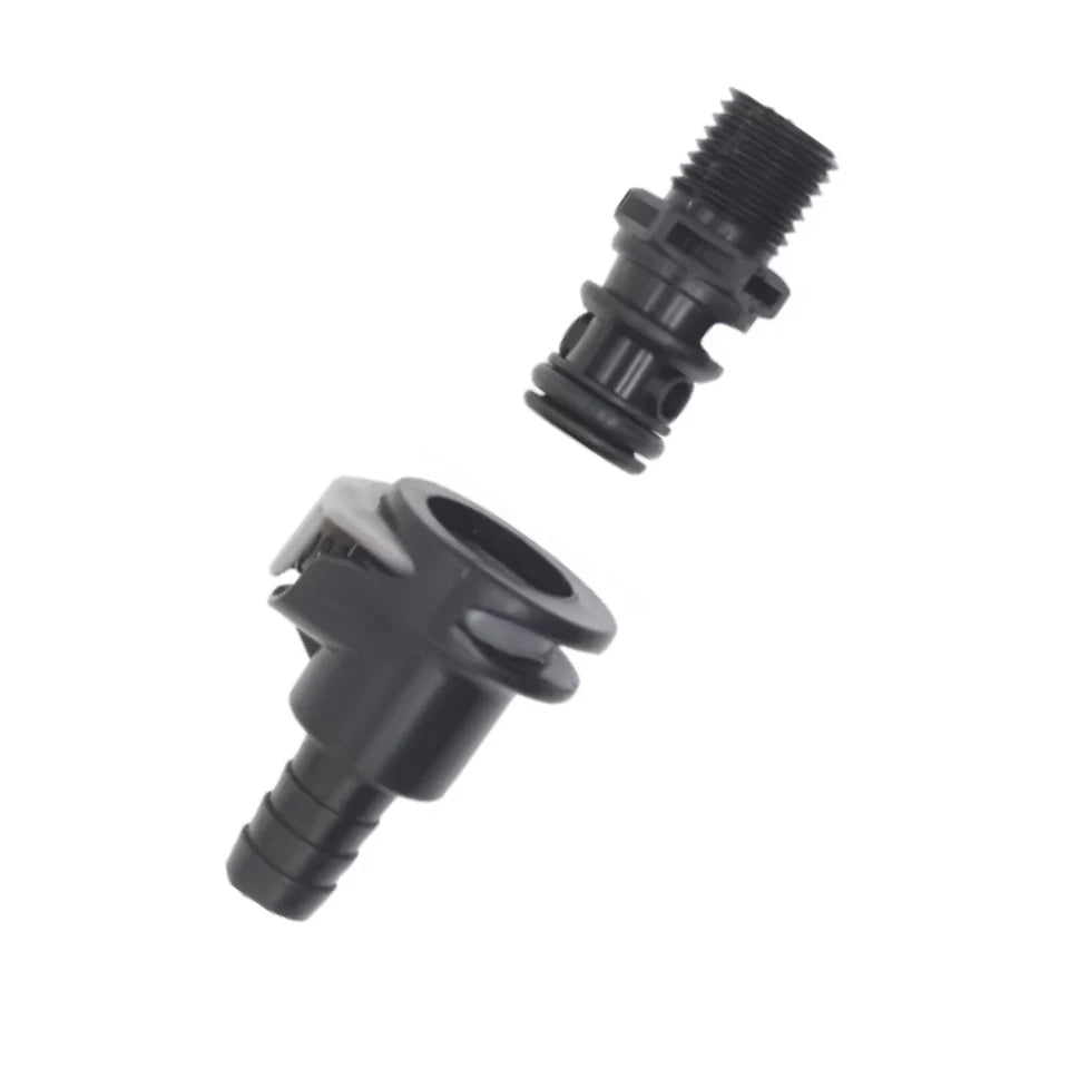 Attwood Universal 8838US6 Sprayless Fuel Line Connector Male Tank Female Hose