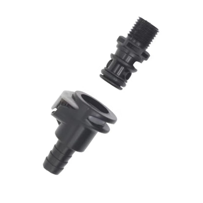 Attwood Universal 8838US6 Sprayless Fuel Line Connector Male Tank Female Hose