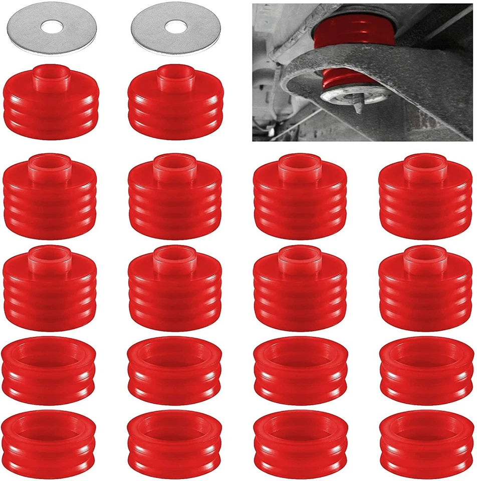 2003-2018 Ford F-350 Super Duty King Ranch KF04050BK Body Cab Mount Bushing Kit Fit