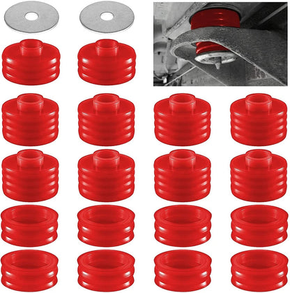 2003-2018 Ford F-350 Super Duty King Ranch KF04050BK Body Cab Mount Bushing Kit Fit