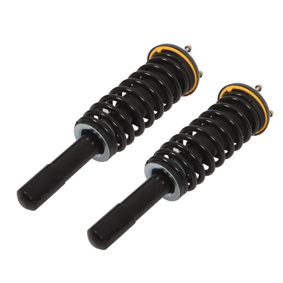 2014-2017 Jaguar X351 XJR AWD C2D18593 2x Front Struts Spring Assys w/Electric
