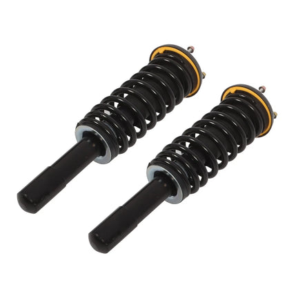 Jaguar XJ X351 XJR575 XJL AWD 2x Front Struts Spring Assys w/Electric