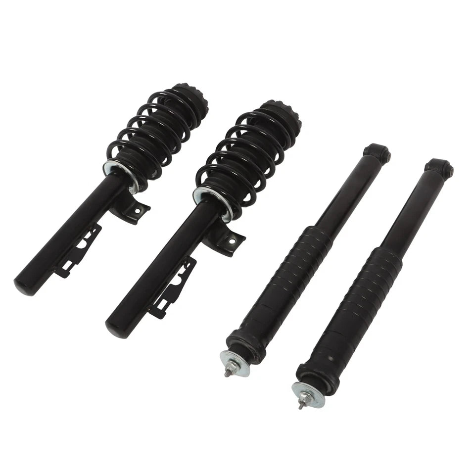 2008-2016 Smart Fortwo W451  4x Front and Rear Shock Struts Assys Fit w/o ADS