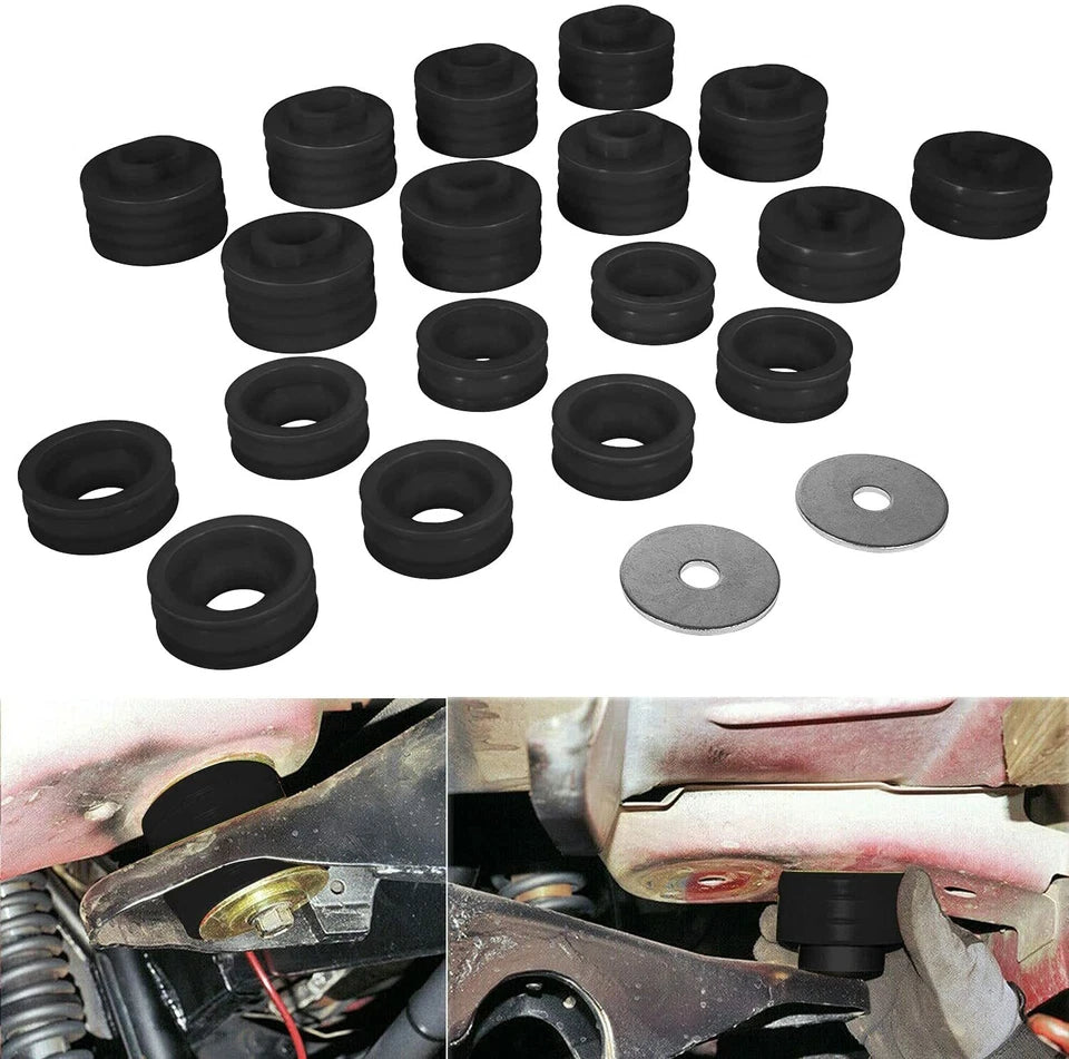 1999-2018 Ford F-350 Super Duty Lariat KF04050BK Body Mount Bushing Kit