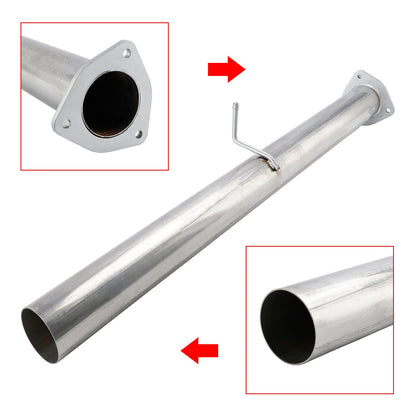 4" Exhaust DPF Race Pipe For 2007.5-2012 Dodge Ram 6.7 Cummins Diesel Stainless Steel