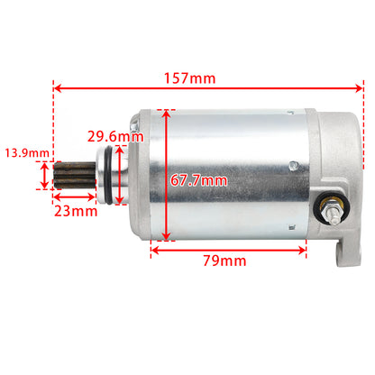 New Starter Motor Engine Starting Fit For Odes Dominator V Twin UTV 800 1000 D2 D4 X2 X4 Ravager Raider