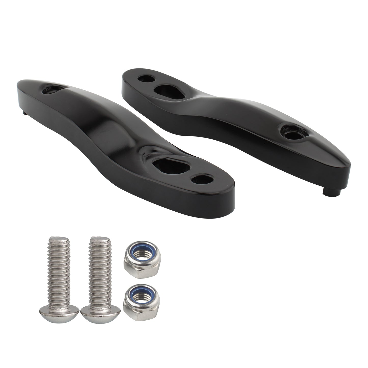2000-2020 Harley Softail All Models Turn Signal Extension Bracket License Plate Relocation Kit