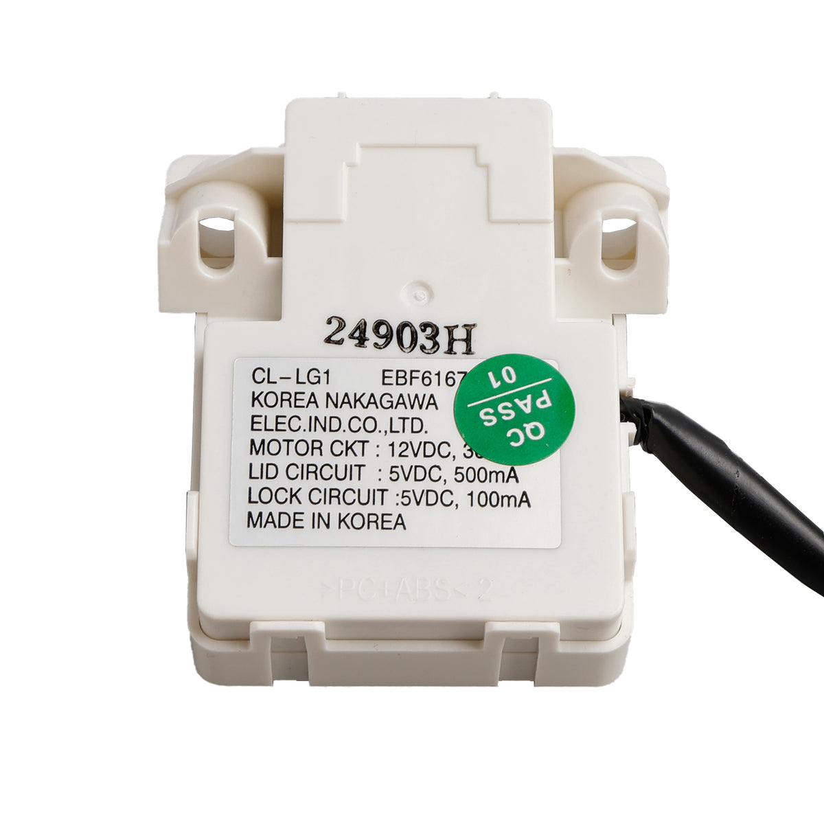 EBF61674802 LG Kenmore Washer Lid Lock Switch for LG Kenmore Washing Machine EBF60665201